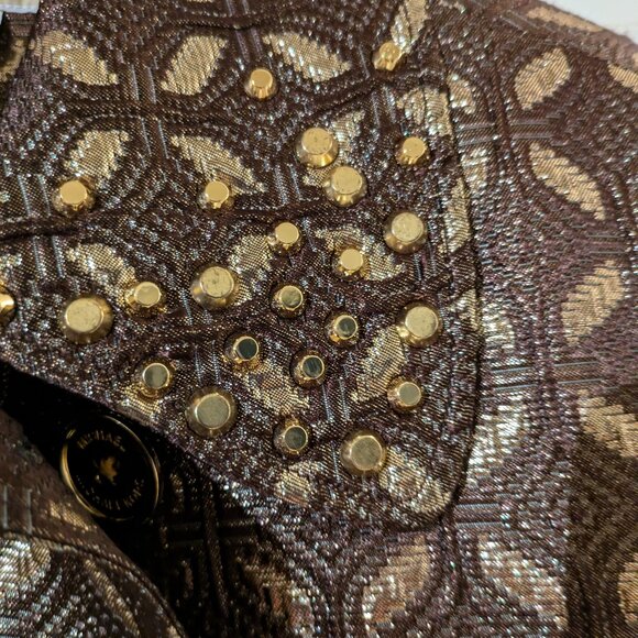 Michael Kors Brown Gold Jacket - Picture 5 of 8